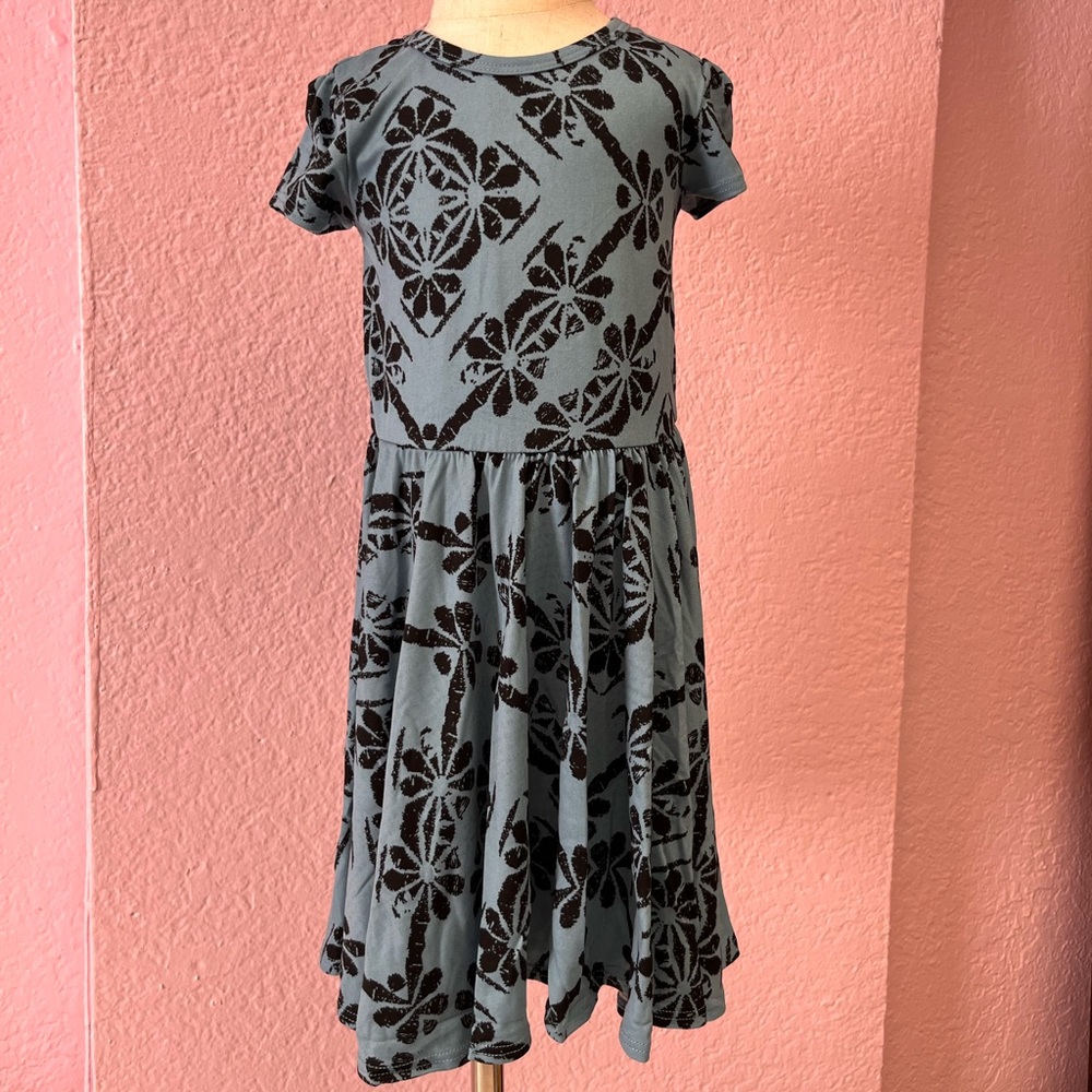 DOTDOT SMILE CAP SLEEVE DRESS